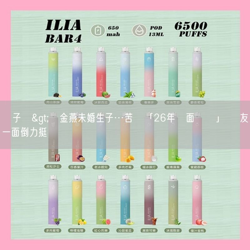 喜八辣電子煙>謝金燕未婚生子…苦揹「26年負面標籤」 網友一面倒力挺